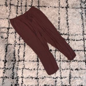 Brown Slouchy Trousers
